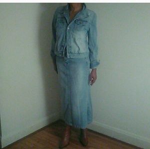 Calvin Klein Jean Skirt